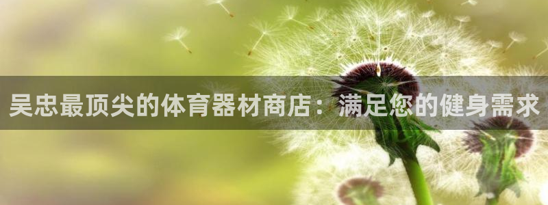 尊龙500价格：吴忠最顶尖的体育器材商店：满足您的健