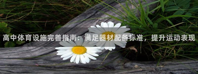 尊龙-人生就是博：高中体育设施完善指南：满足器材配备