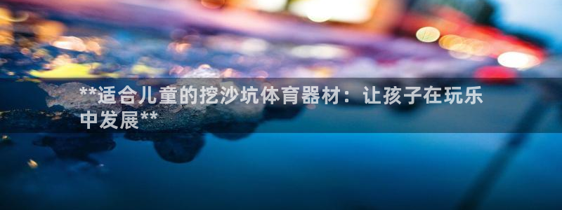 尊龙人生就是博旧版现：**适合儿童的挖沙坑体育器材：