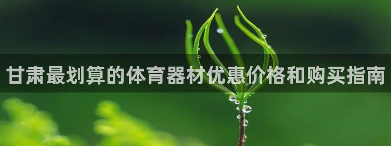 z6com尊龙凯时百家乐下载：甘肃最划算的体育器材优