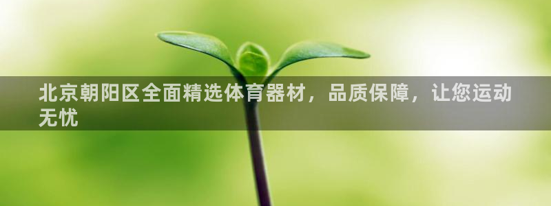 尊龙凯时老板：北京朝阳区全面精选体育器材，品质保障，
